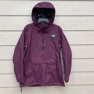 The North Face Women's Ski Jacket 1/2 Zip Kangaroo Zipped Pocket Lightweight L